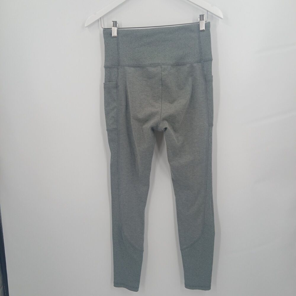 womans freely size large heather grey leggings athletic athleisure gym - Picture 2 of 3